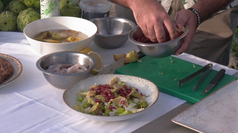 Receta de ensalada de alcachofas con granada: �fresca, f�cil y deliciosa!
