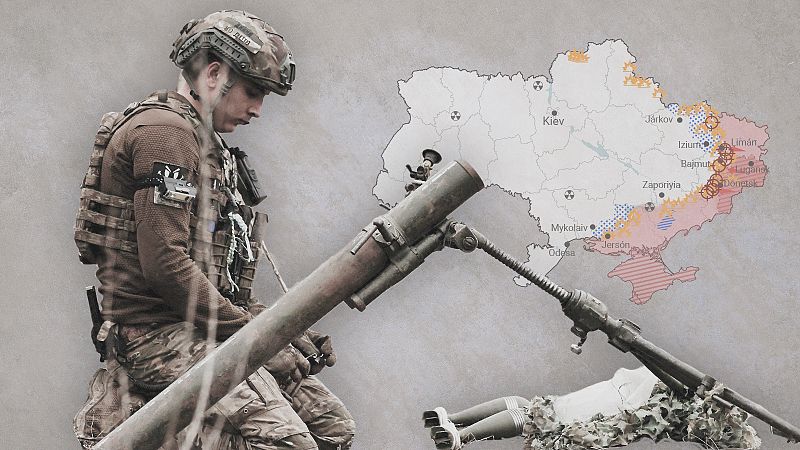 Los mapas de la 56ª semana de la guerra en Ucrania