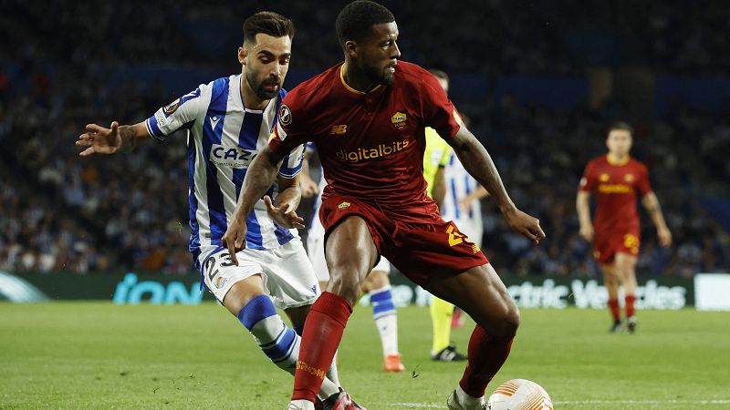 La Roma tira de experiencia y deja fuera a la Real Sociedad sin sufrir