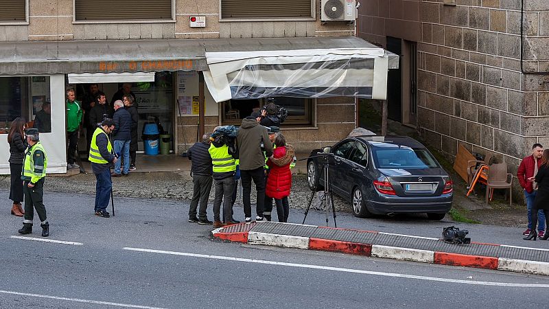 Dos muertos y dos heridos al ser atropellados en una terraza en el municipio de Vilaboa, Pontevedra