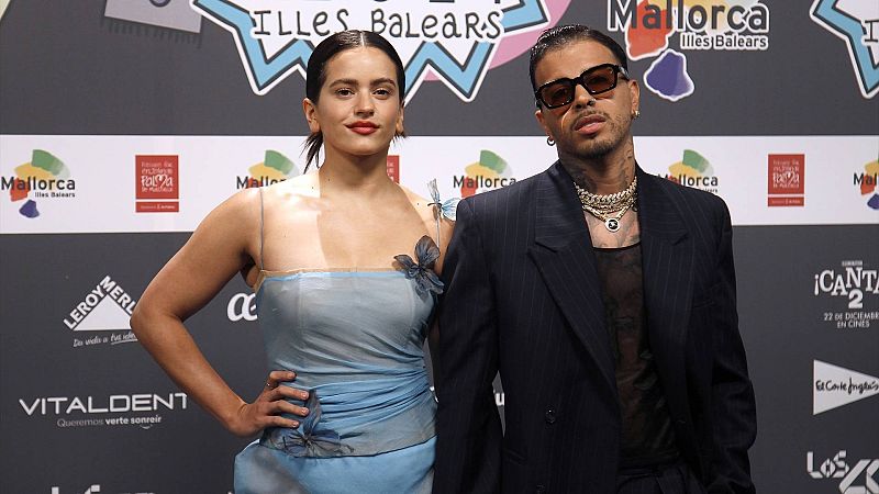 Rosalía y Rauw Alejandro publican tres canciones juntos con mucha complicidad para celebrar su amor