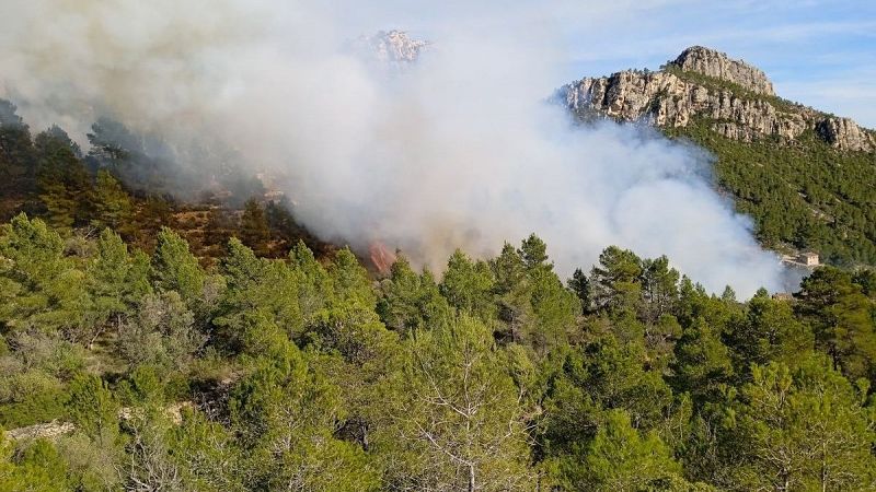 Risc elevat d'incendi a 3 de cada 4 comarques