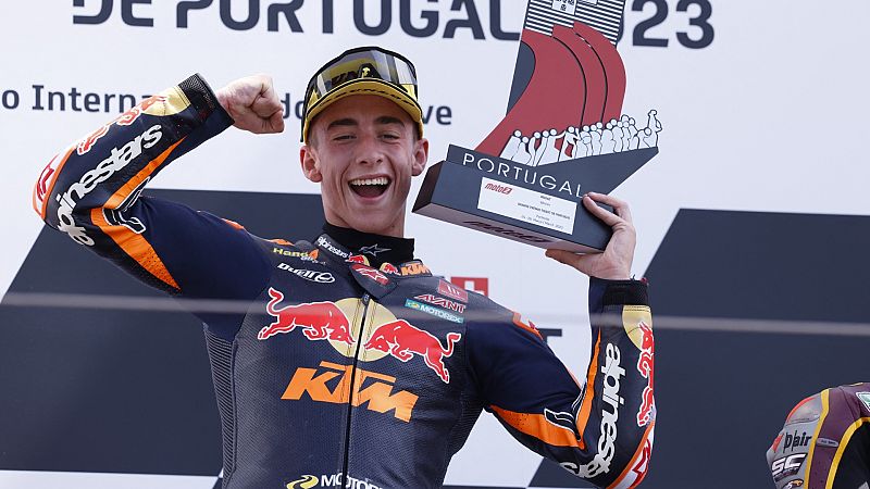 Pedro Acosta comienza el Mundial de Moto2 ganando el GP de Portugal