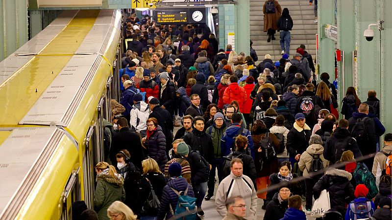 La huelga en el transporte alemán paraliza el país y afecta a numerosos vuelos con España