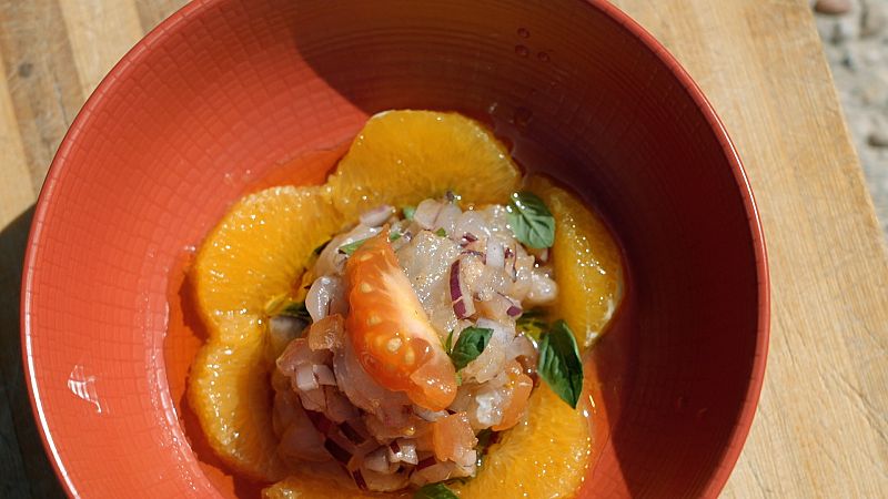 Hoy Cocinas Tú: Receta de “Petit suisse” de mango con almendra