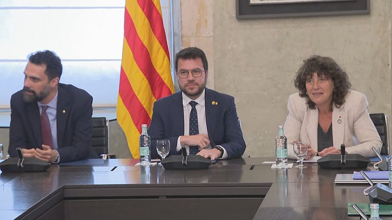 Acaba sense acord la cimera de l'aigua al Palau de la Generalitat