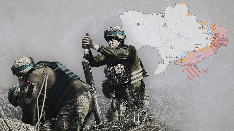 Los mapas de la 58ª semana de la guerra en Ucrania