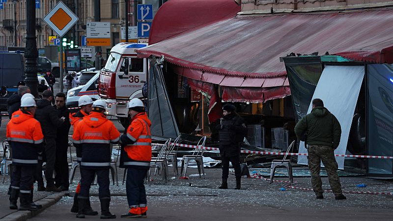 Muere un conocido bloguero militar prorruso en un atentado en San Petersburgo