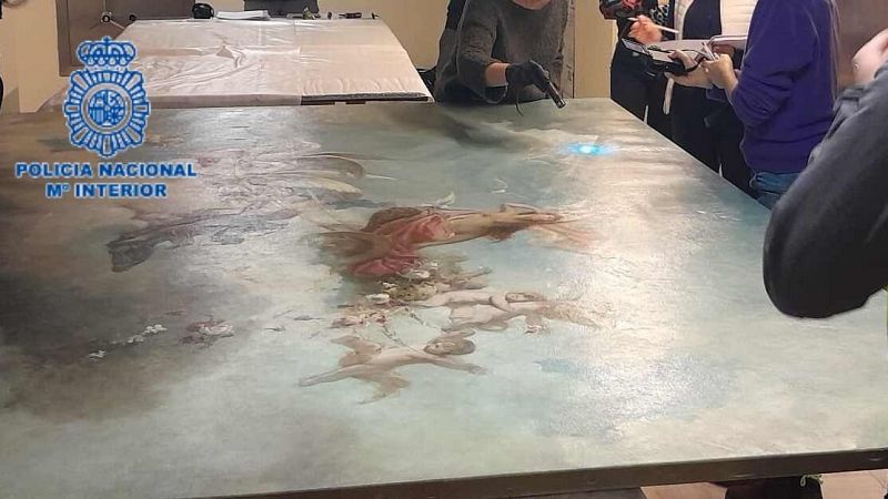 Incautadas 95 obras de arte sacadas de España de manera ilegal en Parma, Italia