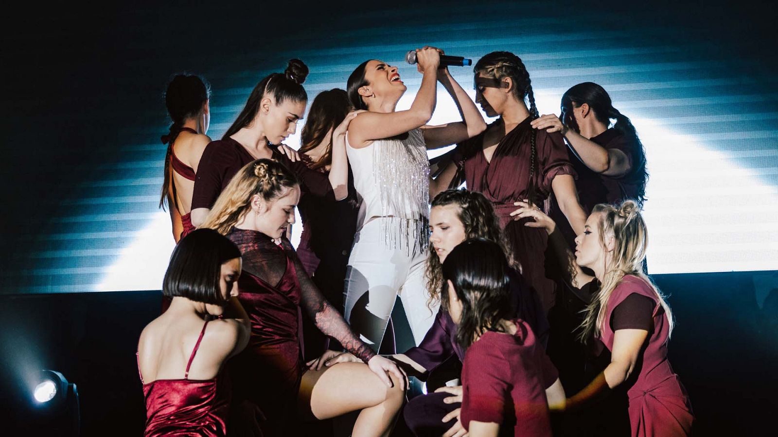 Eurovisión - Blanca Paloma canta "Eaea" en la Welcome PrePartyES Madrid 2023