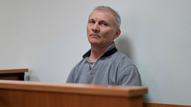 El padre condenado a dos años en Rusia por un dibujo de su hija de la guerra en Ucrania está detenido en Bielorrusia