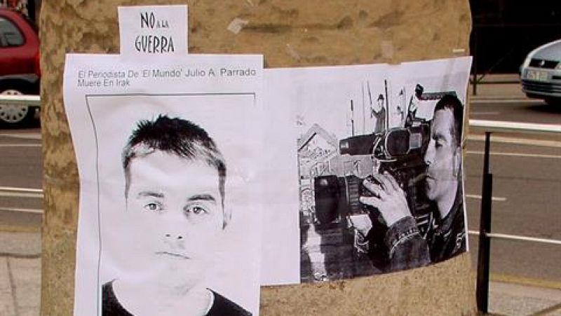 Veinte años de las muertes del periodista Julio Anguita Parrado y del cámara José Couso en la guerra de Irak