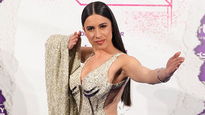 PrePartyES 2023, alfombra morada | Blanca Paloma recupera el vestido que no pudo usar Ruth Lorenzo en Eurovisión