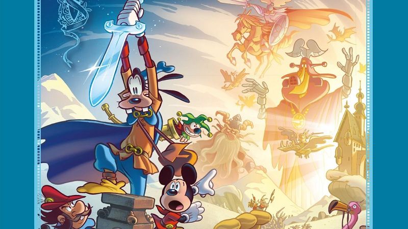 'La espada de hielo', el clásico de la fantasía protagonizado por Mickey Mouse y Goofy