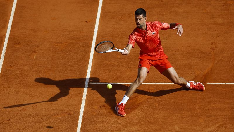 Djokovic regresa con victoria en Montecarlo; Davidovich y Munar dicen adiós