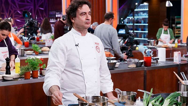MasterChef | La divertida imitación de Pepe Rodríguez a Jordi Cruz, ¡lo clava!