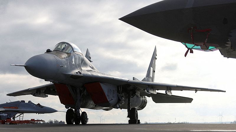 Alemania da el visto bueno a Polonia para que exporte aviones de combate de la extinta RDA a Ucrania