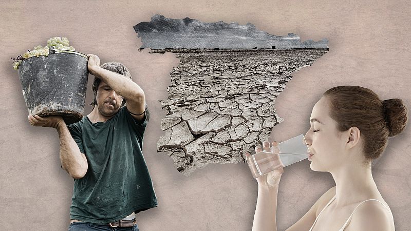 Mapas de la sequía: el 34% de España, en alerta o emergencia por escasez de agua