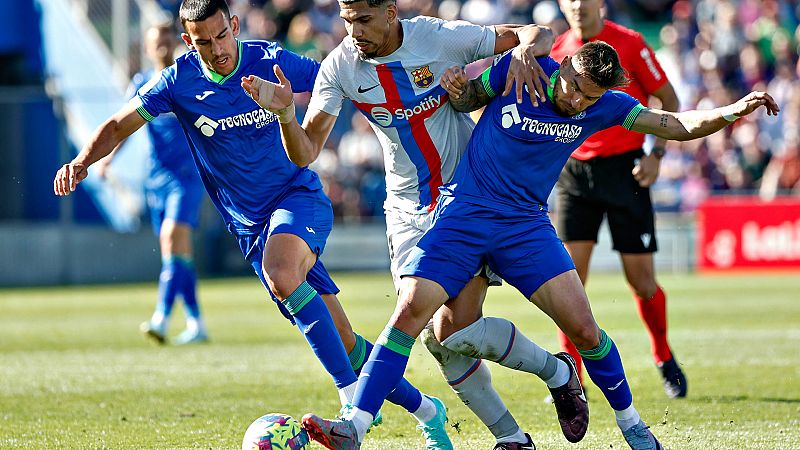 Getafe 0-0 FC Barcelona: El Getafe contiene al Barça, que suma su segundo empate sin goles consecutivo