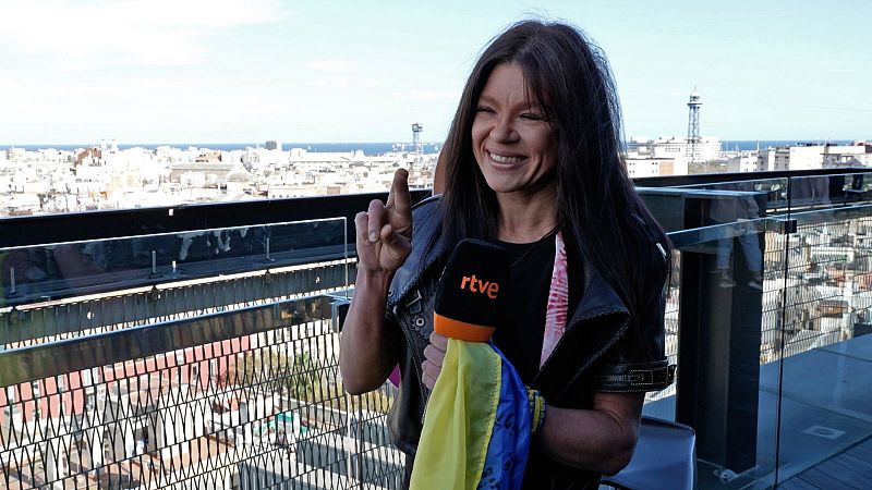 Ruslana: "Siento el flamenco por mi corazn, creo en vuestra victoria en Eurovisin"