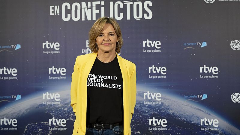 Almudena Ariza recorre el mundo en busca de 'Españoles en conflictos'
