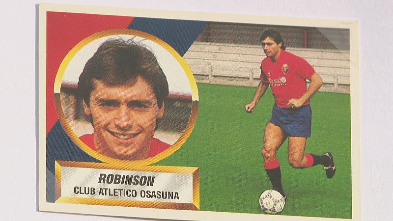 Sabino, Robinson, Iriguibel, Pual... la historia de Osasuna en cromos