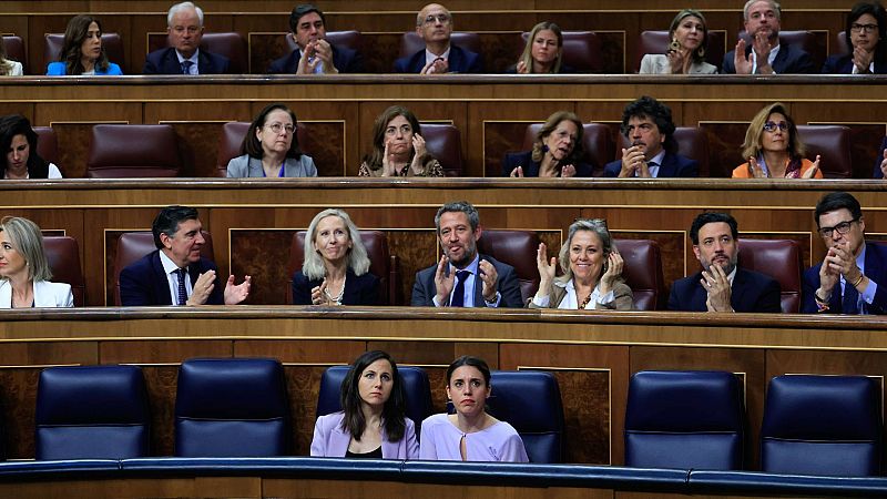 El PSOE saca adelante la reforma del 'sí es sí' con el PP y se agrieta la coalición con Unidas Podemos