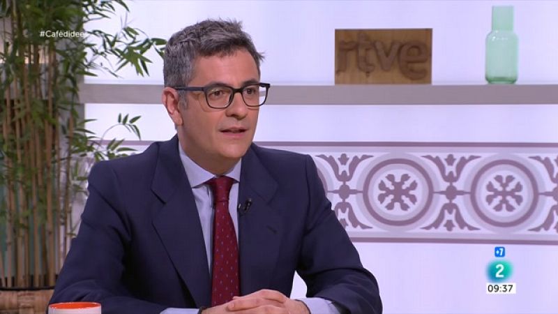 Félix Bolaños titlla d'"electoralista i unilateral" la proposta d'acord de claredat del president Aragonès