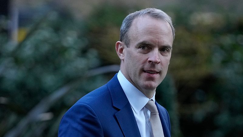 Dimite el viceprimer ministro y titular de Justicia británico Dominic Raab, investigado por acoso laboral
