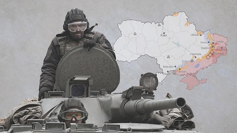 Los mapas de la semana 61ª de la guerra en Ucrania