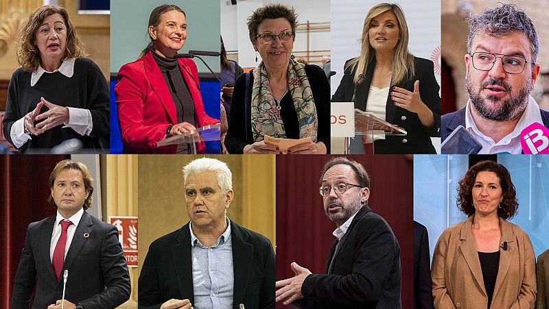 Quién es quién en las elecciones de Baleares: una 'baronesa' del PSOE, una líder nacional y muchas caras nuevas
