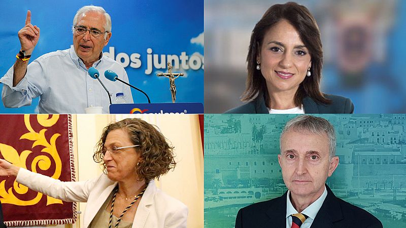 Quién es quién en las elecciones de Melilla: un histórico del PP, un capitán de mar y dos posibles primeras presidentas