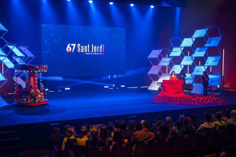 Susan Sarandon, Omar Sy, José Luis Garci, Gerardo Herrero, Luis Zahera y Anna Castillo recogen los Premios Sant Jordi