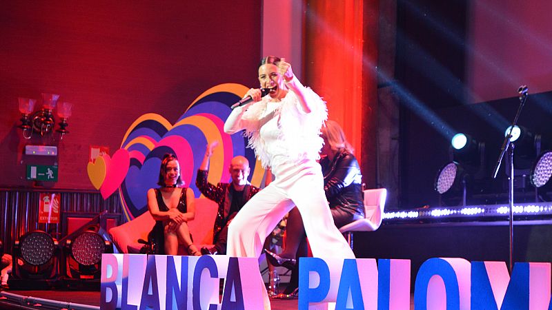 Blanca Paloma se despide de sus pichones con una doble actuacin antes de poner rumbo a Eurovisin
