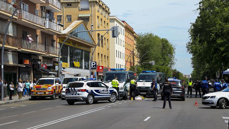 Dos muertos y cuatro heridos en un atropello múltiple en el Paseo de Extremadura, Madrid