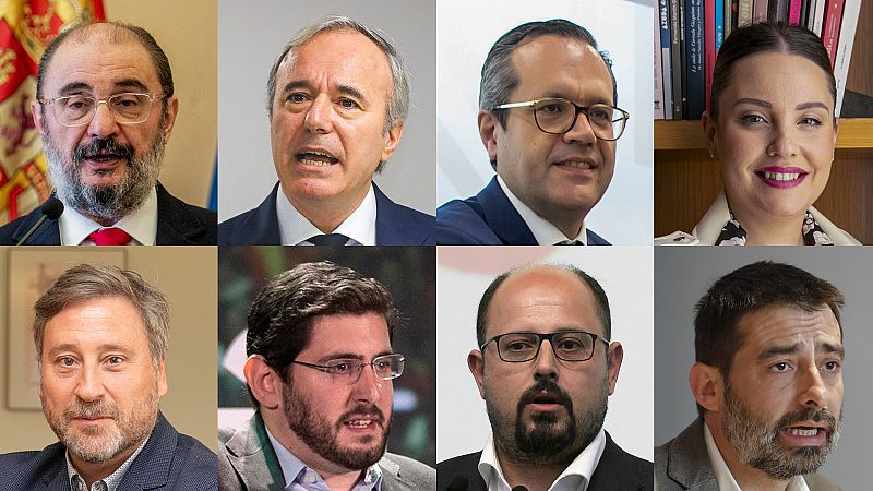 Quién es quién en las elecciones de Aragón: un socialista crítico con Sánchez, un alcalde y una única mujer