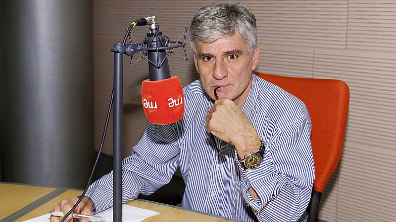 Fran Sevilla, de RNE, XI Premio Internacional de Periodismo Cátedra Manu Leguineche