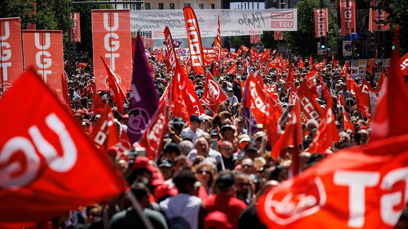 Los sindicatos exigen subir los salarios en el Primero de Mayo y avanzan huelgas si no hay acuerdo con la CEOE