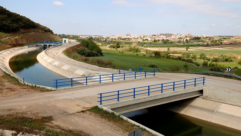 El Segarra-Garrigues redueix al mínim el subministrament d'aigua