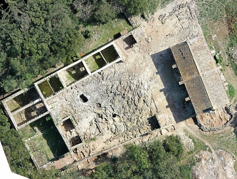 Restes de ceràmica demostren l'ocupació de Bellpuig en època prehistòrica