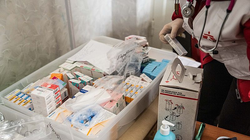 Voluntarios locales, el sostén de la atención sanitaria en lo peor de la guerra en Ucrania