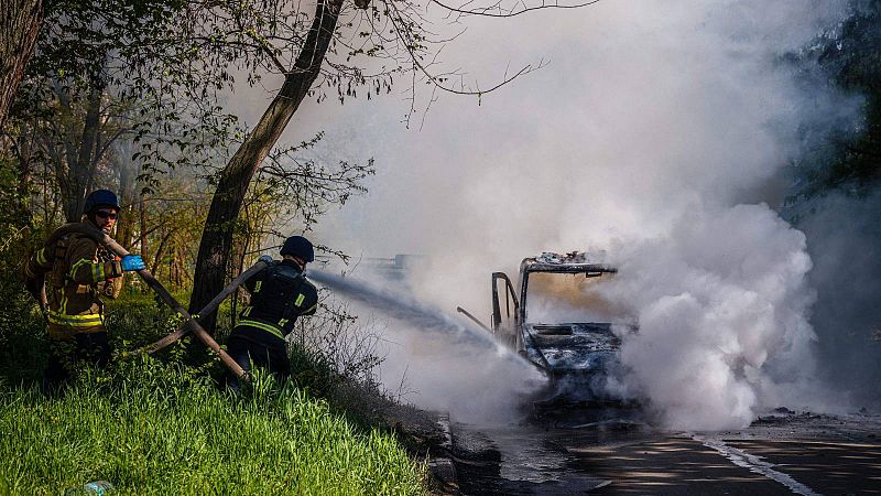 Resumen de la guerra entre Ucrania y Rusia el 4 de mayo: Una decena de explosiones sacude Kiev