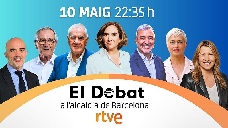 RTVE Catalunya emet el primer debat televisat dels candidats a l'alcaldia de Barcelona