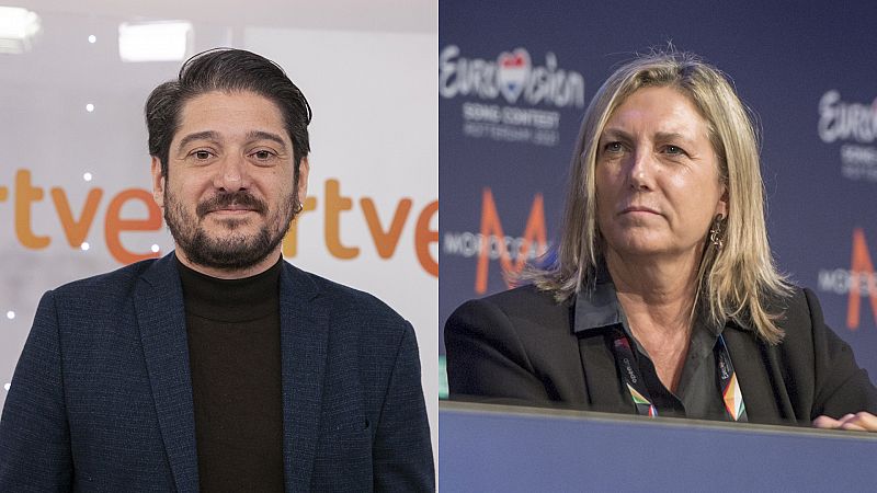 Ana María Bordas, reelegida vicepresidenta del Comité de TV de la UER y Alberto Fernández, miembro del Comité Digital