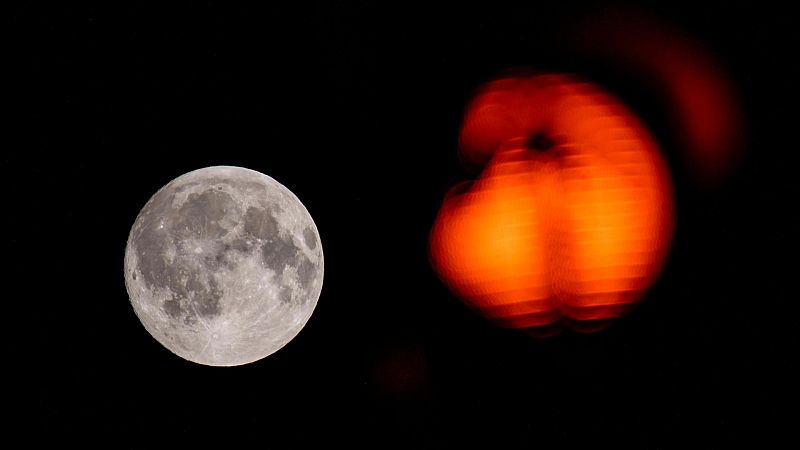 Un eclipse penumbral oscurece el brillo lunar