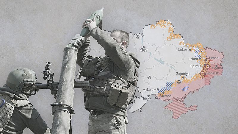 Los mapas de la semana 63ª de la guerra en Ucrania
