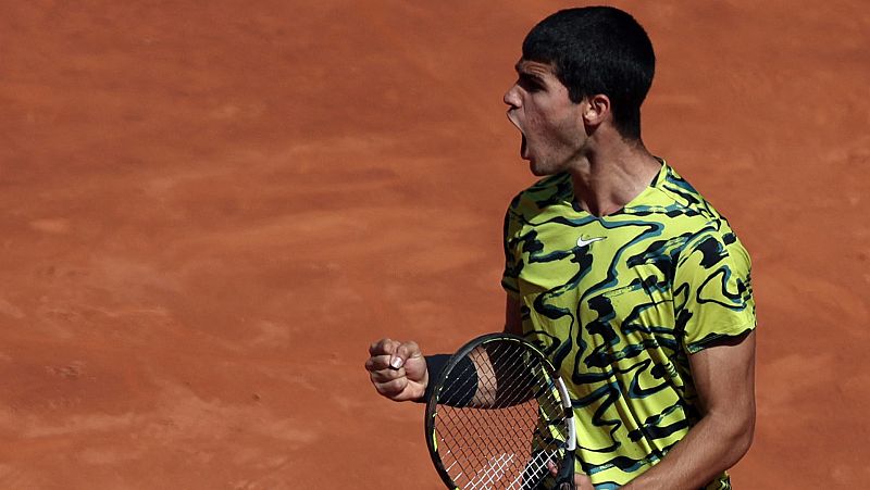Carlos Alcaraz repite final del Mutua Madrid Open tras doblegar al croata Borna Coric