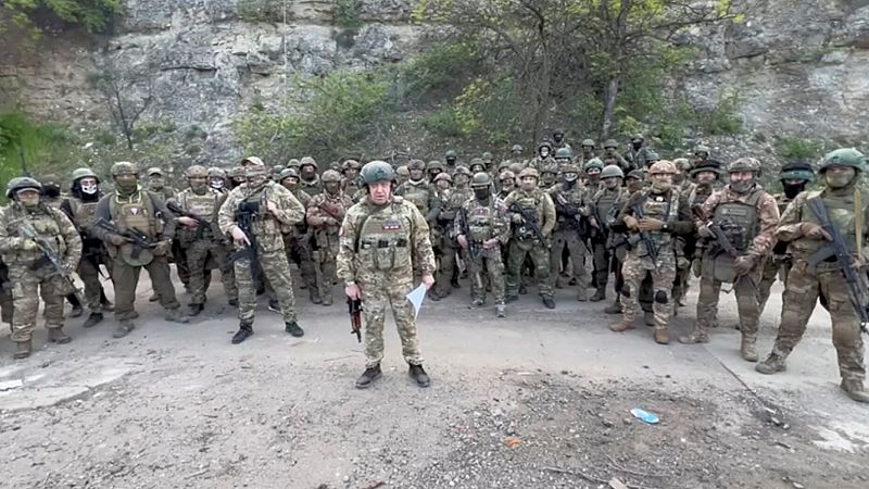 Los avances del grupo Wagner en Ucrania: más de un año de combates con el freno en Bajmut