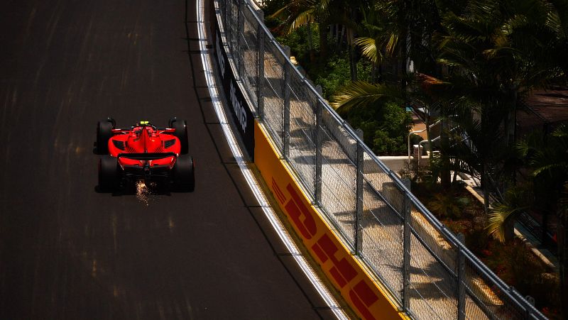 Sainz 4º y Alonso fuera del 'top 10' en la FP3 del GP de Miami