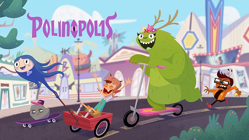 'Polinópolis', una serie que enseña a los niños cómo enfrentarse a sus problemas diarios